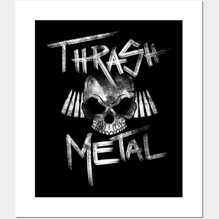 Skull and bullets - Thrash Metal Posters and Art